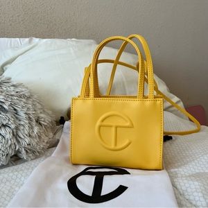 TelFar Yellow Mini Purse